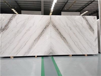 Μαρμάρινες πλάκες ταιριασμένες με Λευκό Βιβλίο Guangxi