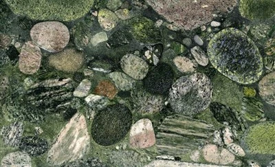 Verde Marinace Γρανίτης για Τραπέζι πάγκου